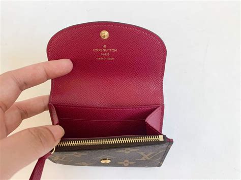 2016 louis vuitton purse monogram with red inserts|Rosalie Coin Purse Monogram .